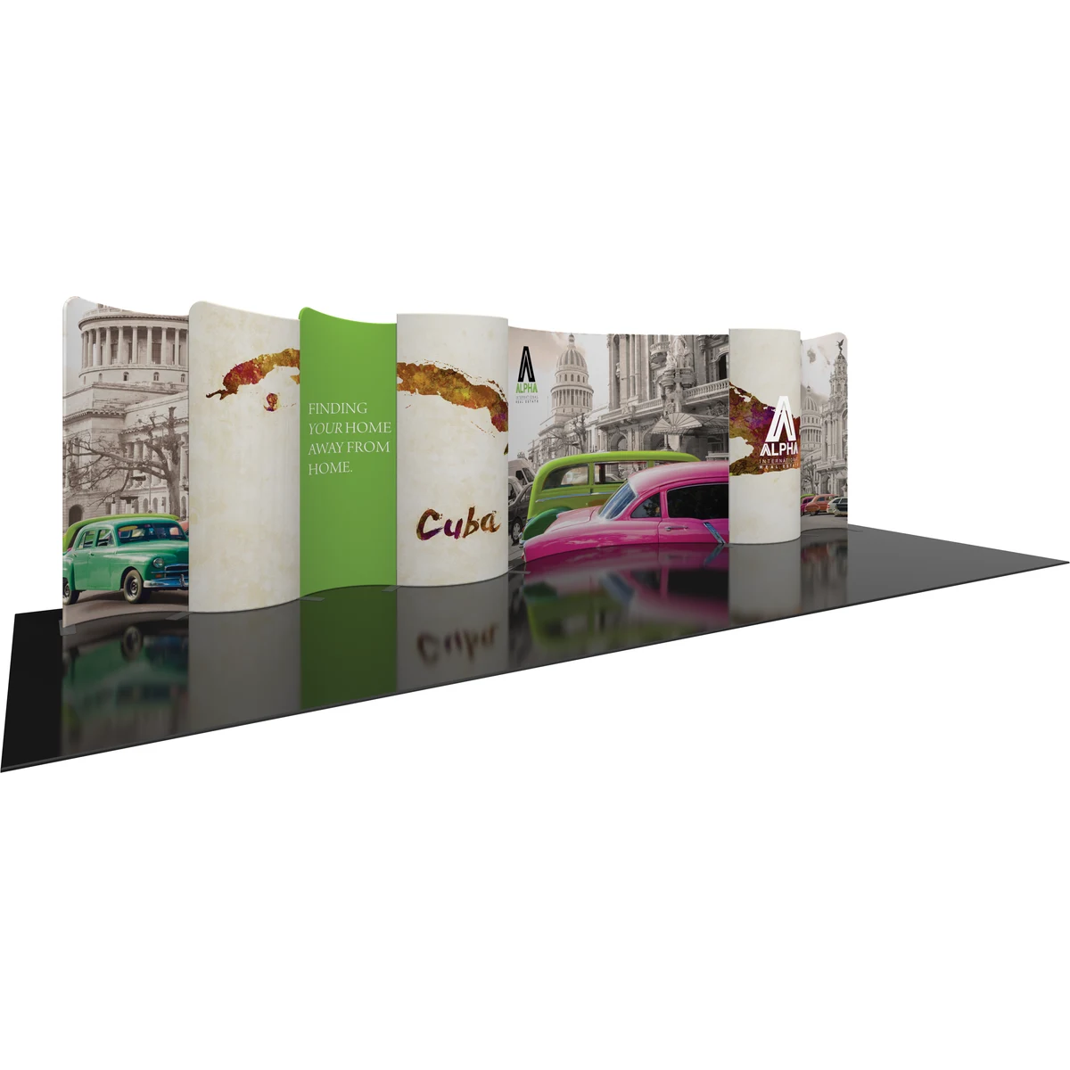 Modulate Series 1 30ft Fabric Backwall Kit 01 1