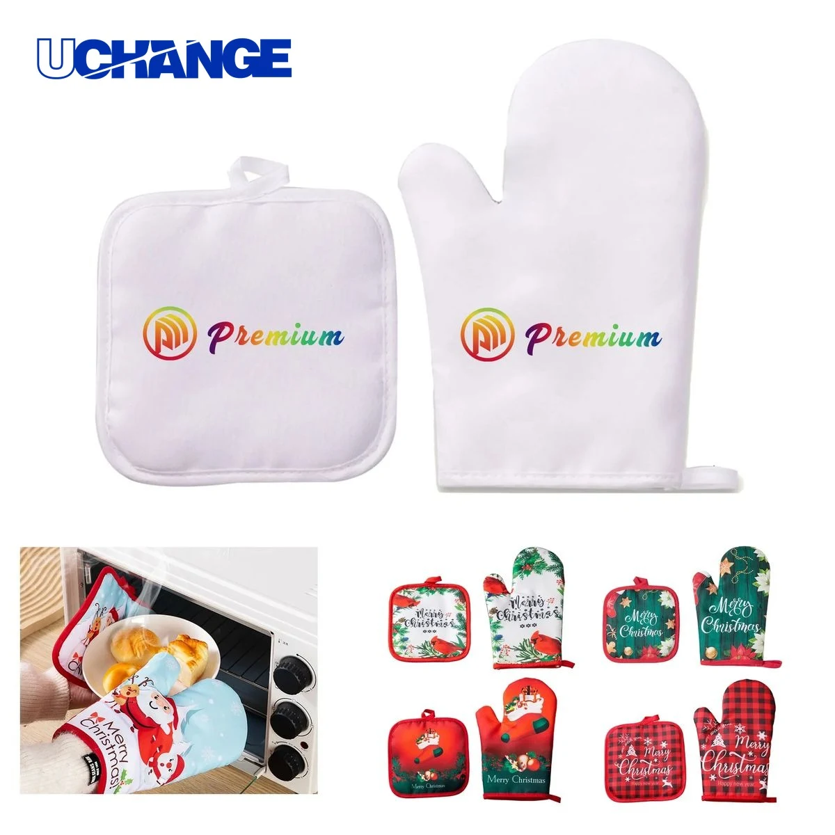 Kitchen Heat Resistant Glove Pair for Cooking 1