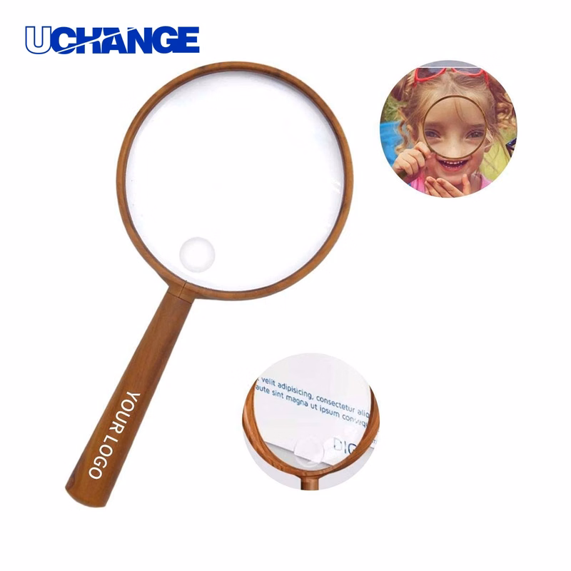 Double-Layer Magnifying Glass with Large View