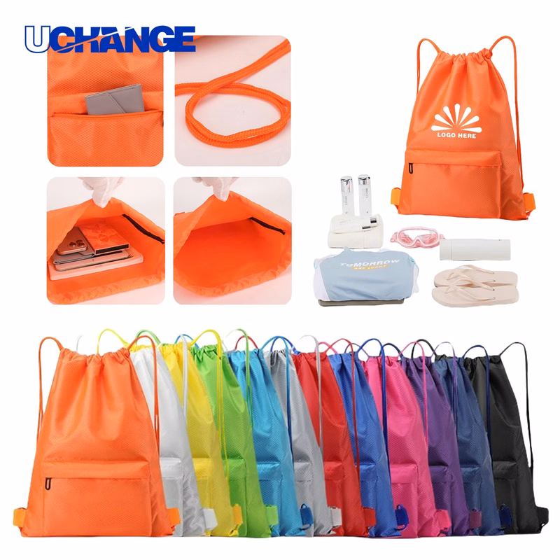 Oxford Drawstring Gym Bag