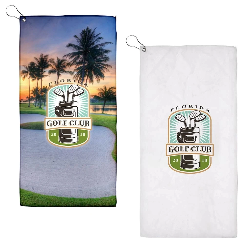 23x12 Sublimated Golf Towel - 200GSM 1