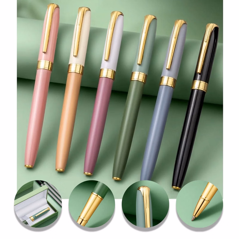 Metal Ballpoint Pen Gift Set for Men & Women