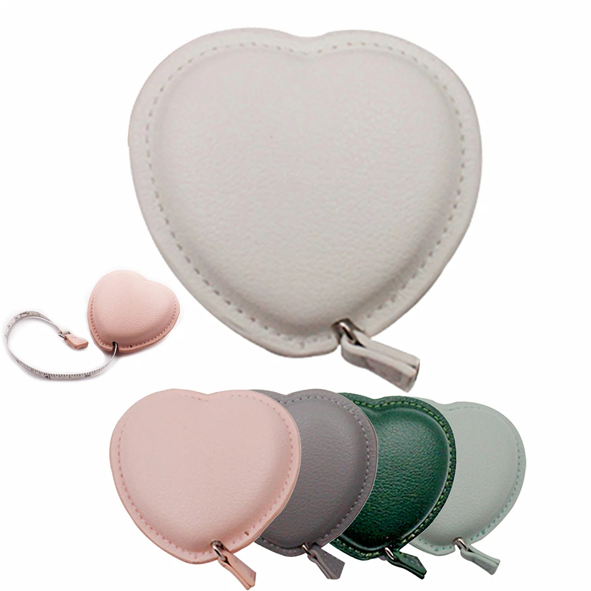 Small Faux Leather Measuring Tape 1