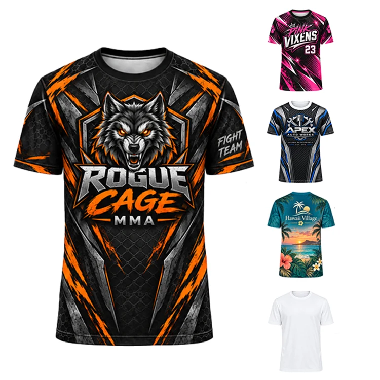 Malibu Full Color Sublimated Performance T-Shirt 1