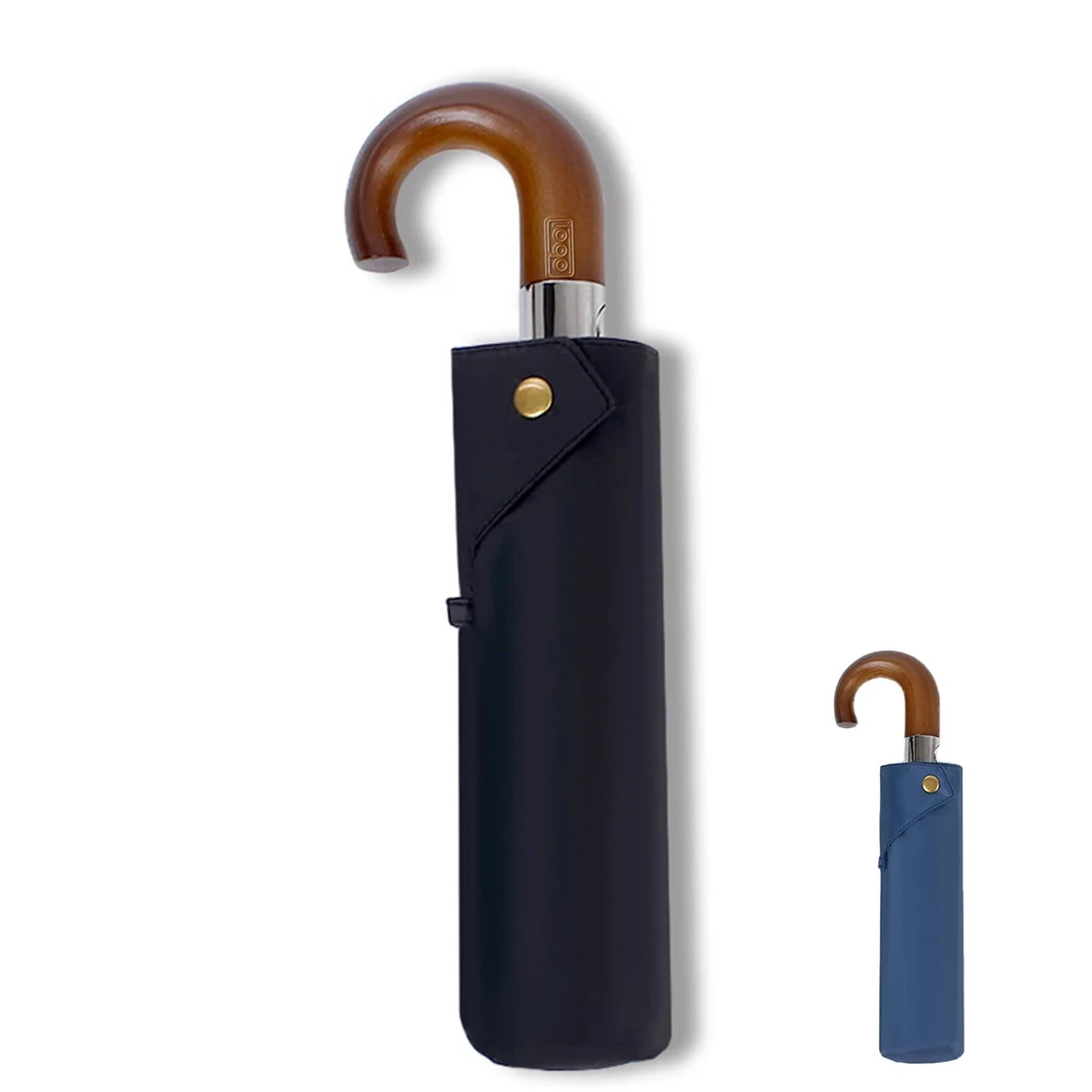 Portable Luxury Folding Umbrella with Hanging Handle 1
