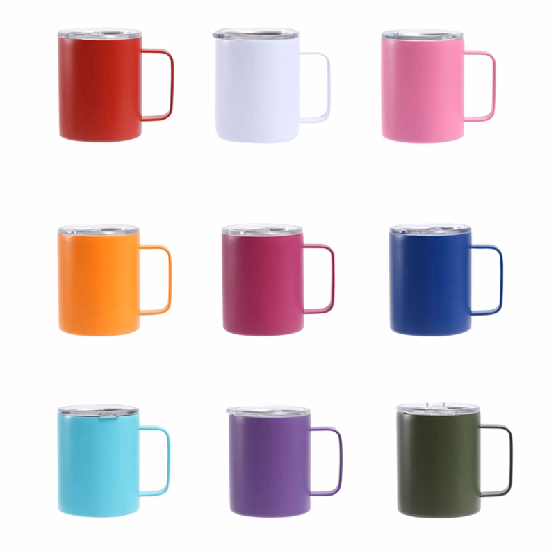 12 Oz. Double Wall Stainless Steel Vacuum Coffee Mug