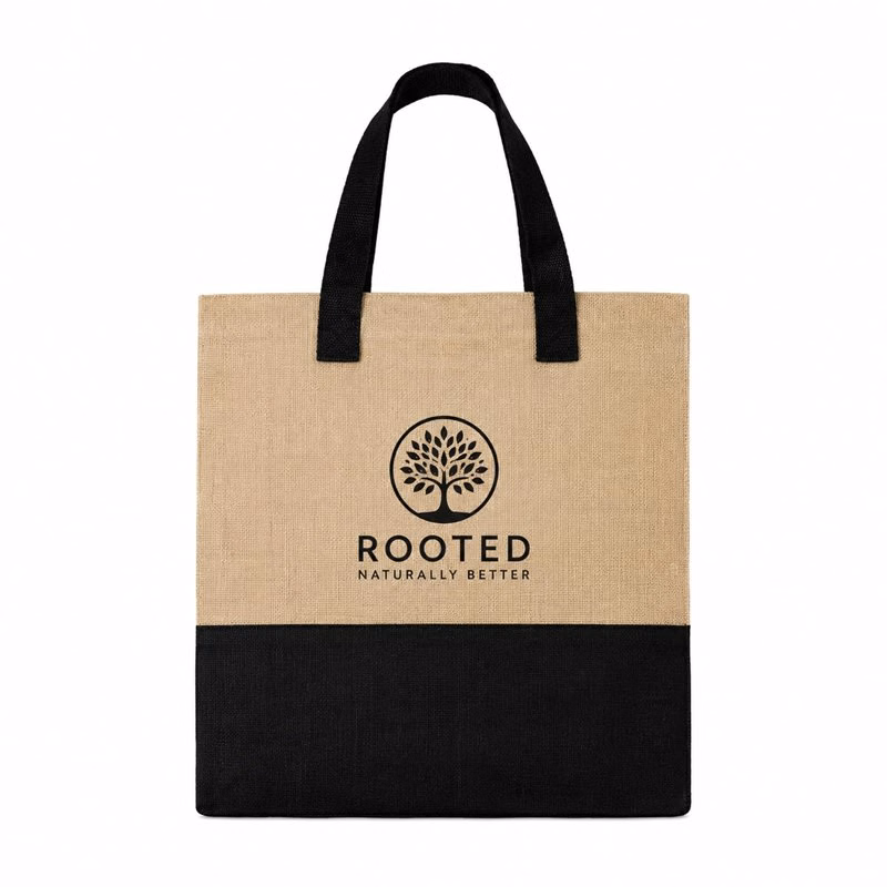 Two Tone Jute Bags