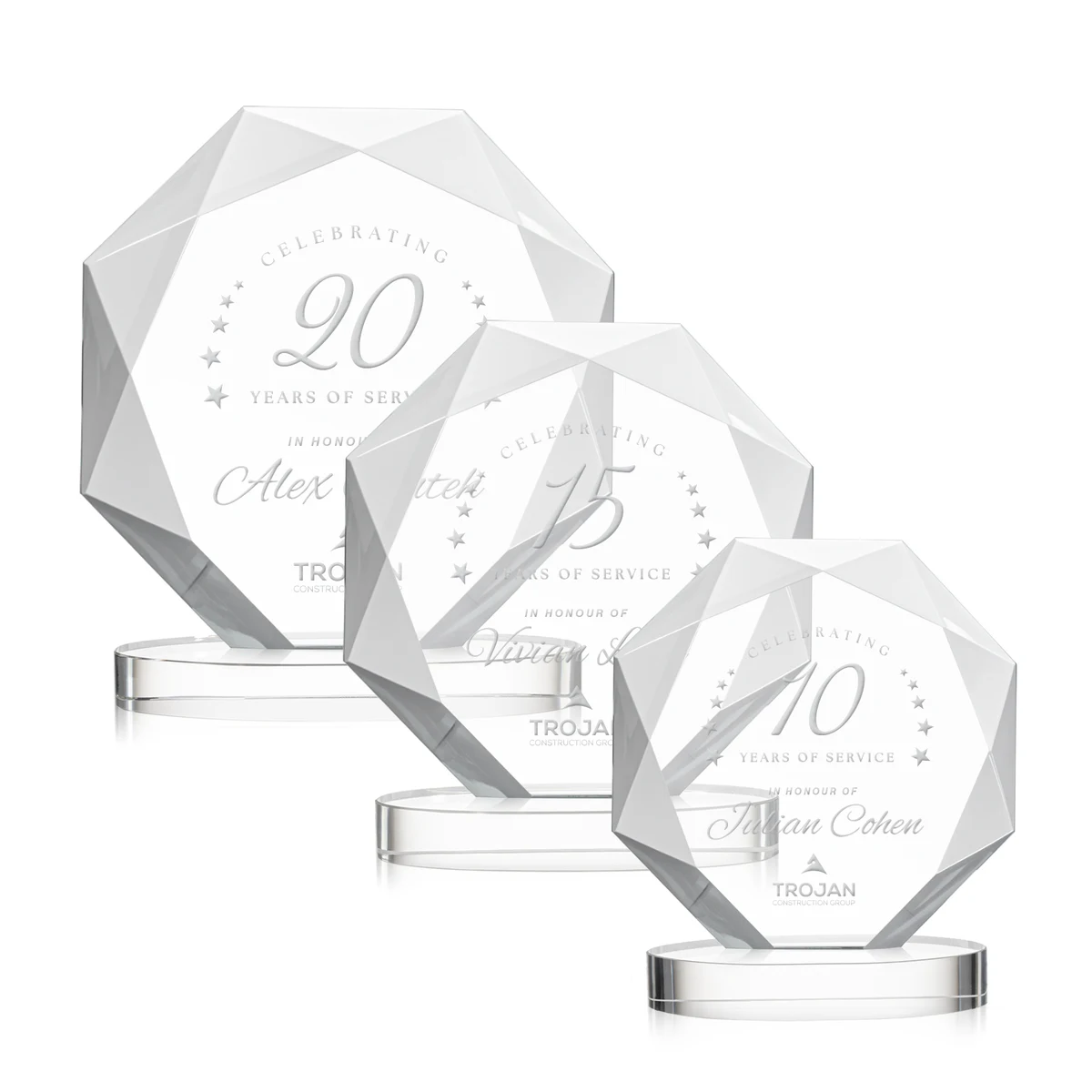 Kitchener Award on Alberton Base - Clear 1