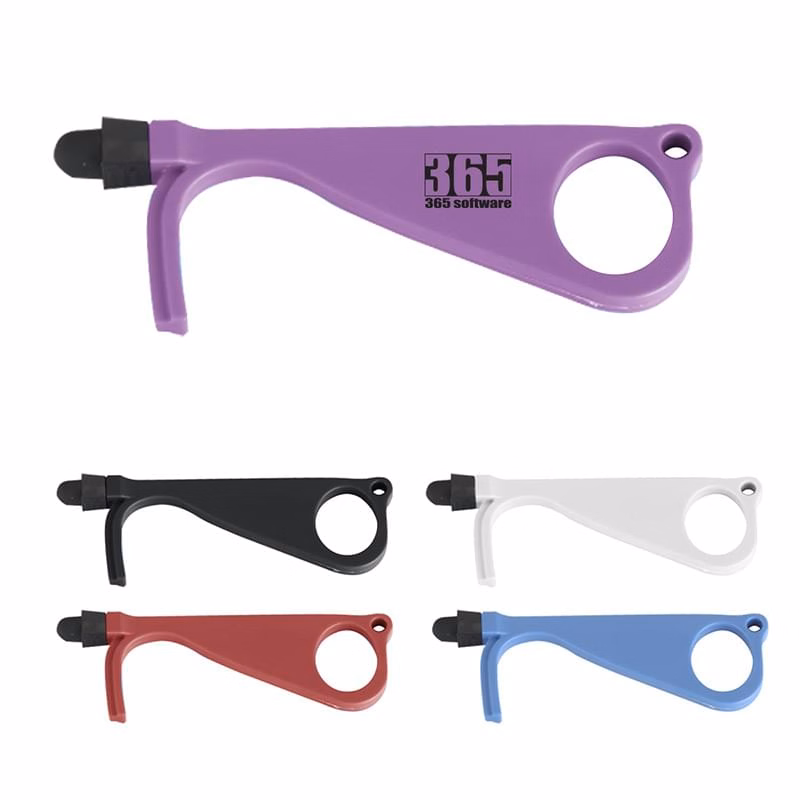 Antibacterial Door Opener With Stylus Pen