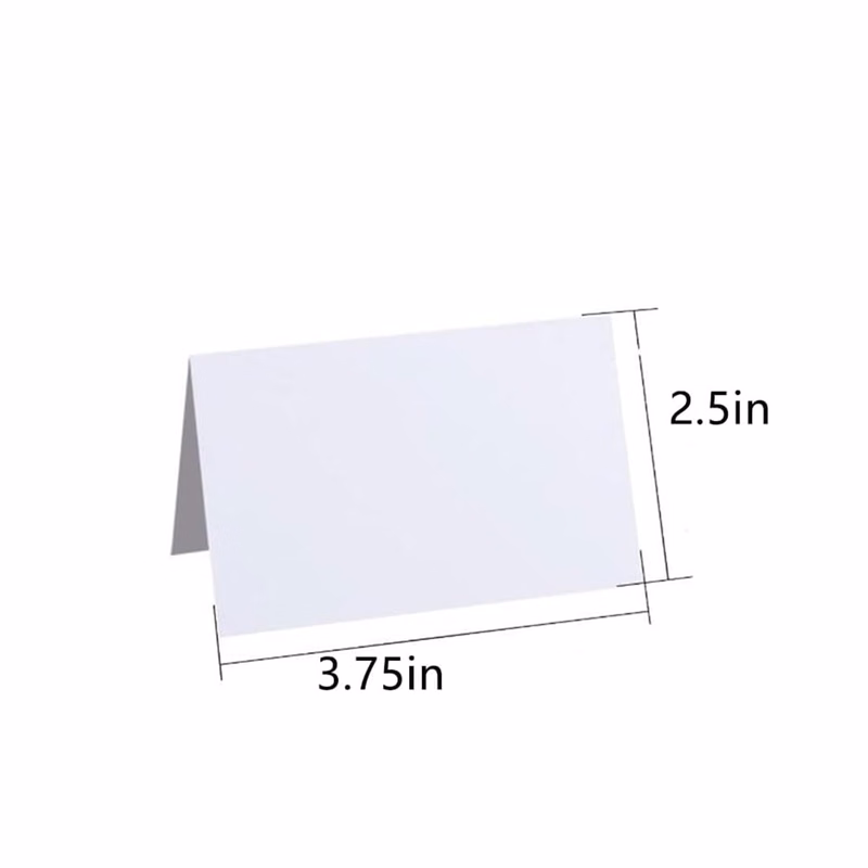 Custom Thank You Fold Card