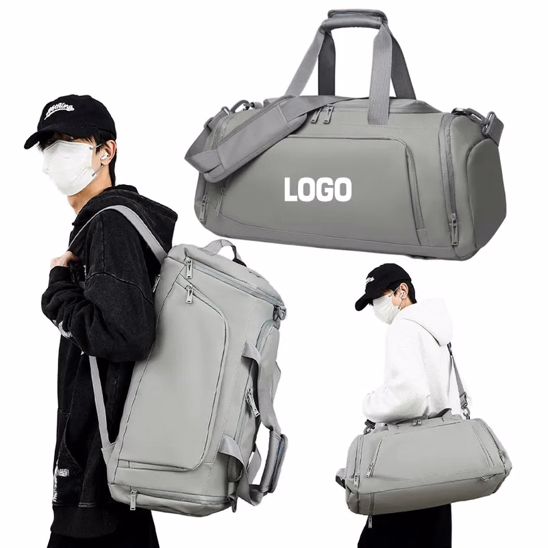 Waterproof Duffel Backpack with Shoe Compartment