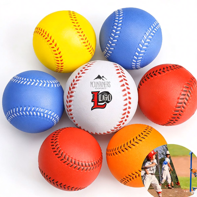 9 Inch Baseball Stress Reliever Ideal for Fans and Promotions