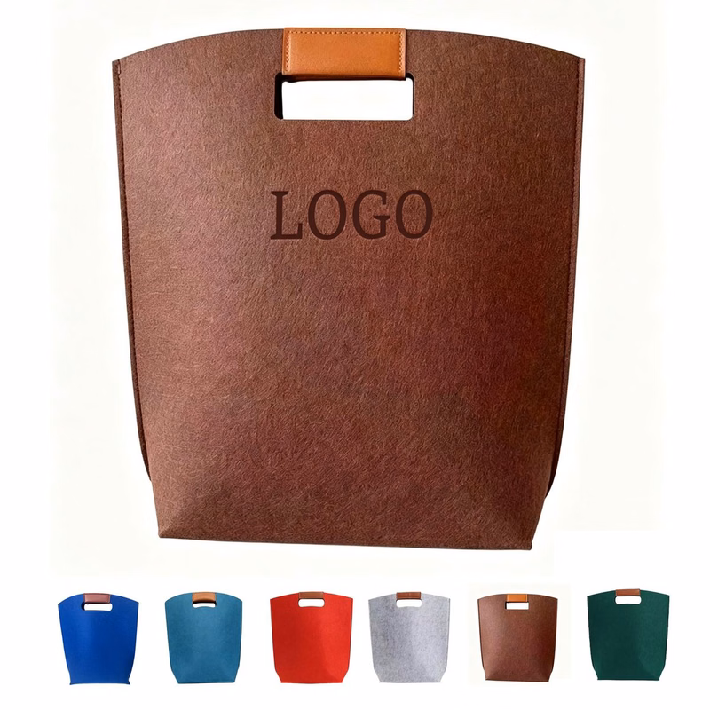 MOQ 20 Piece Felt Tote Bag