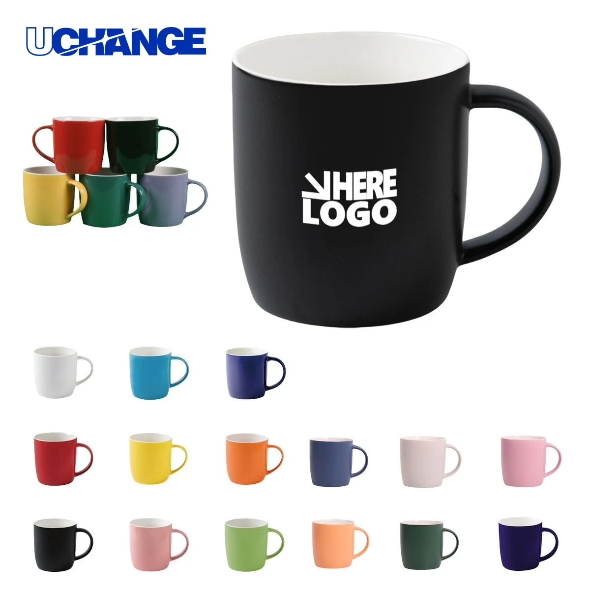 Large Ceramic Coffee Mug Container 1