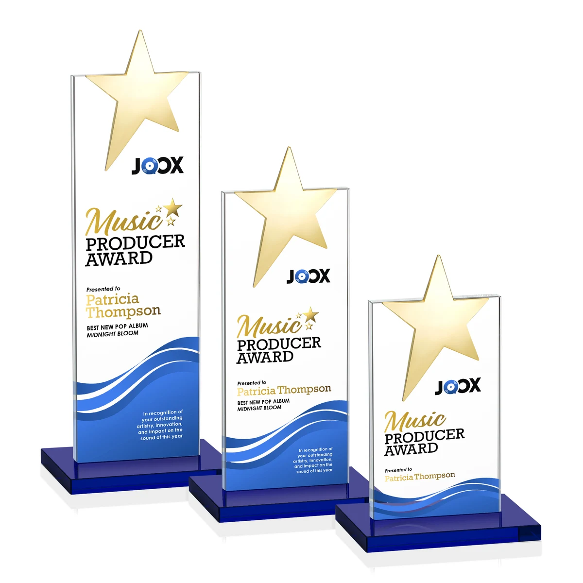 Bryanston Gold Star VividPrint™ Award - Blue 1
