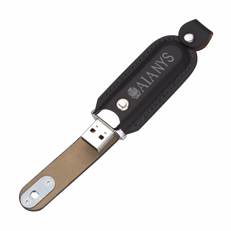 Rugged USB Flash Drive w/Key Chain (64 GB)