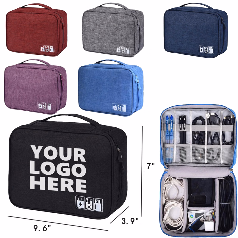 Waterproof Electronics Accessories Organizer Bag