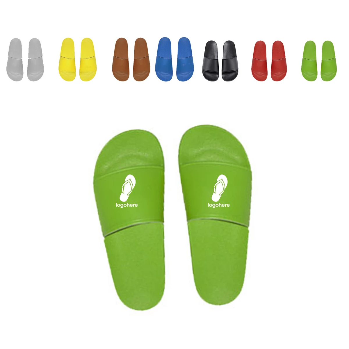 Personalized Slide Sandals with Logo 1