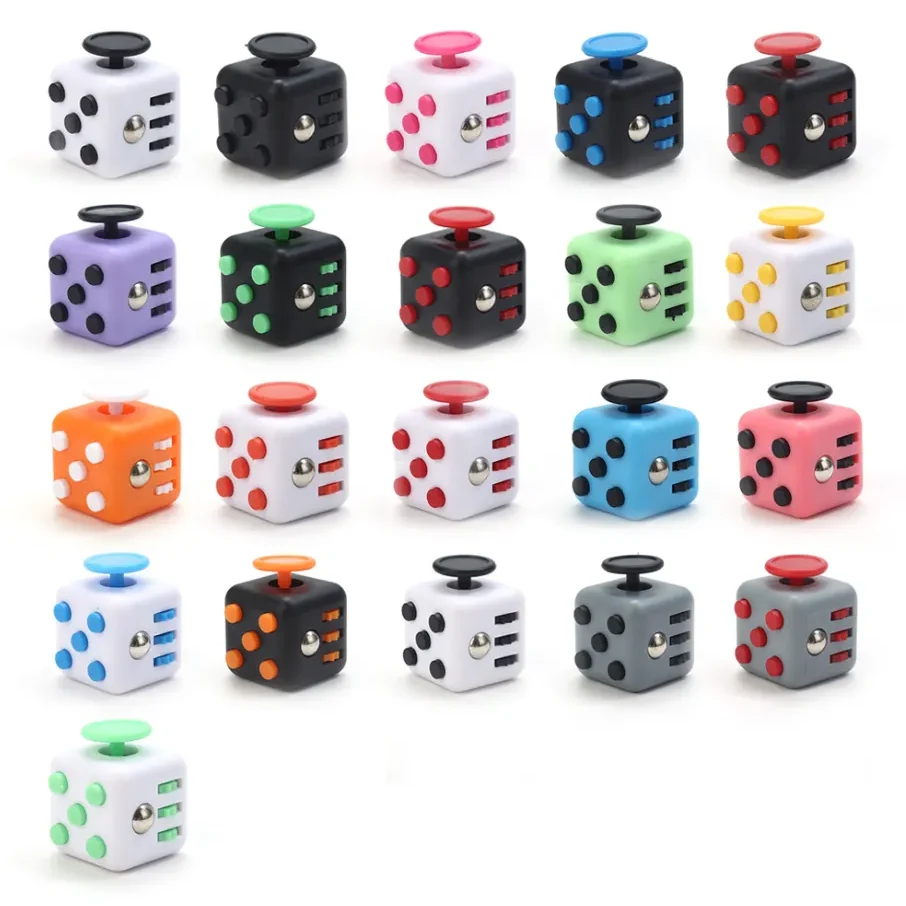 Fidget Cube Relieves Stress and Anxiety Desk Toy for Adults 1