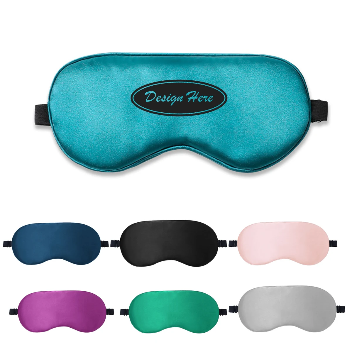 Mulberry Silk Sleep Mask with Adjustable Strap for Comfort 1