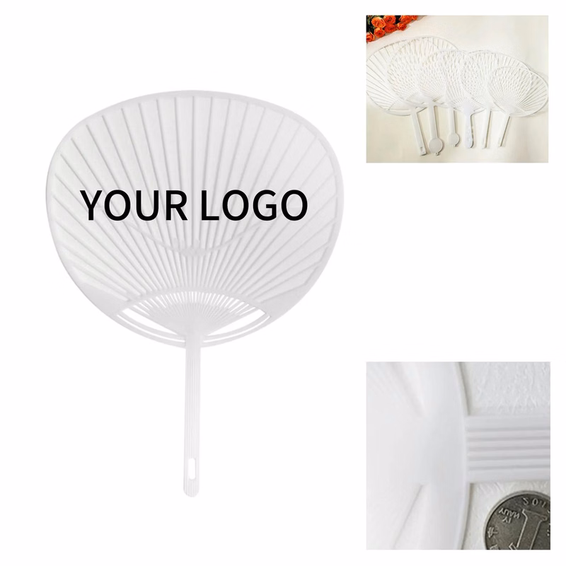 Durable Plastic Hand Fan for Festivals or Games