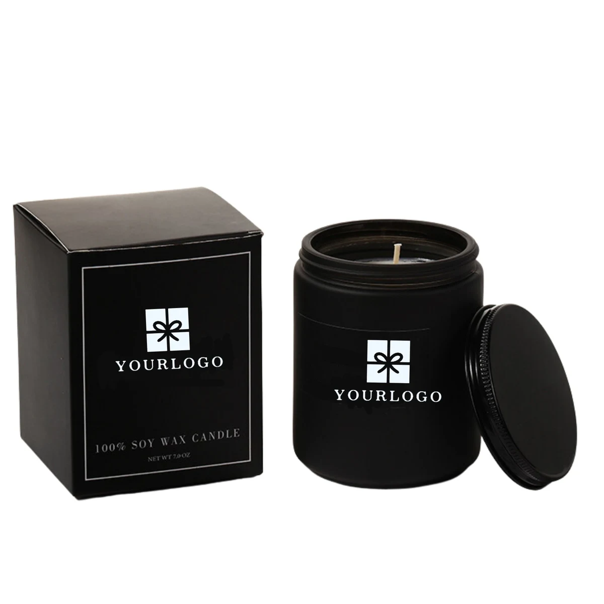 Aromatherapy Smokey Fireside Scented Candle 1