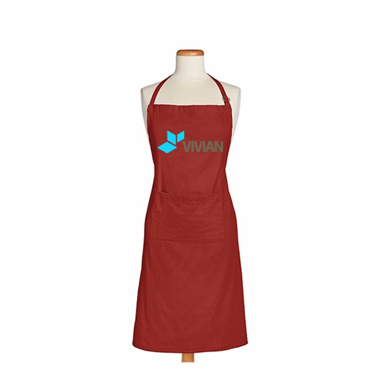 Adjustable Kitchen Cotton Apron with Pockets