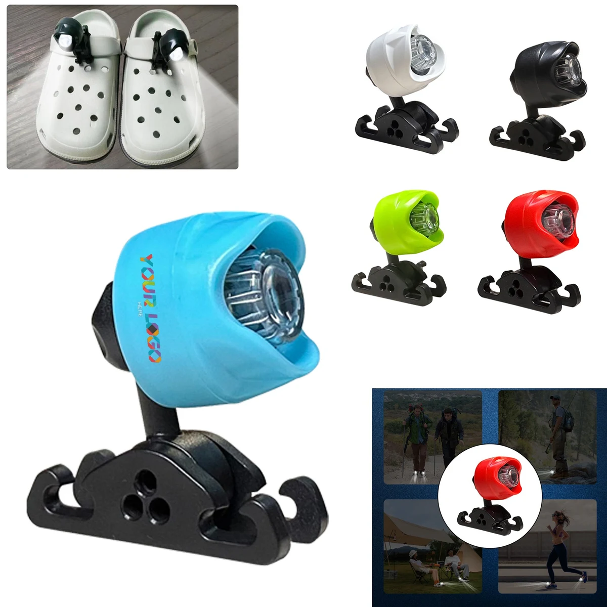 Croc Lights for Shoes 2pcs 1