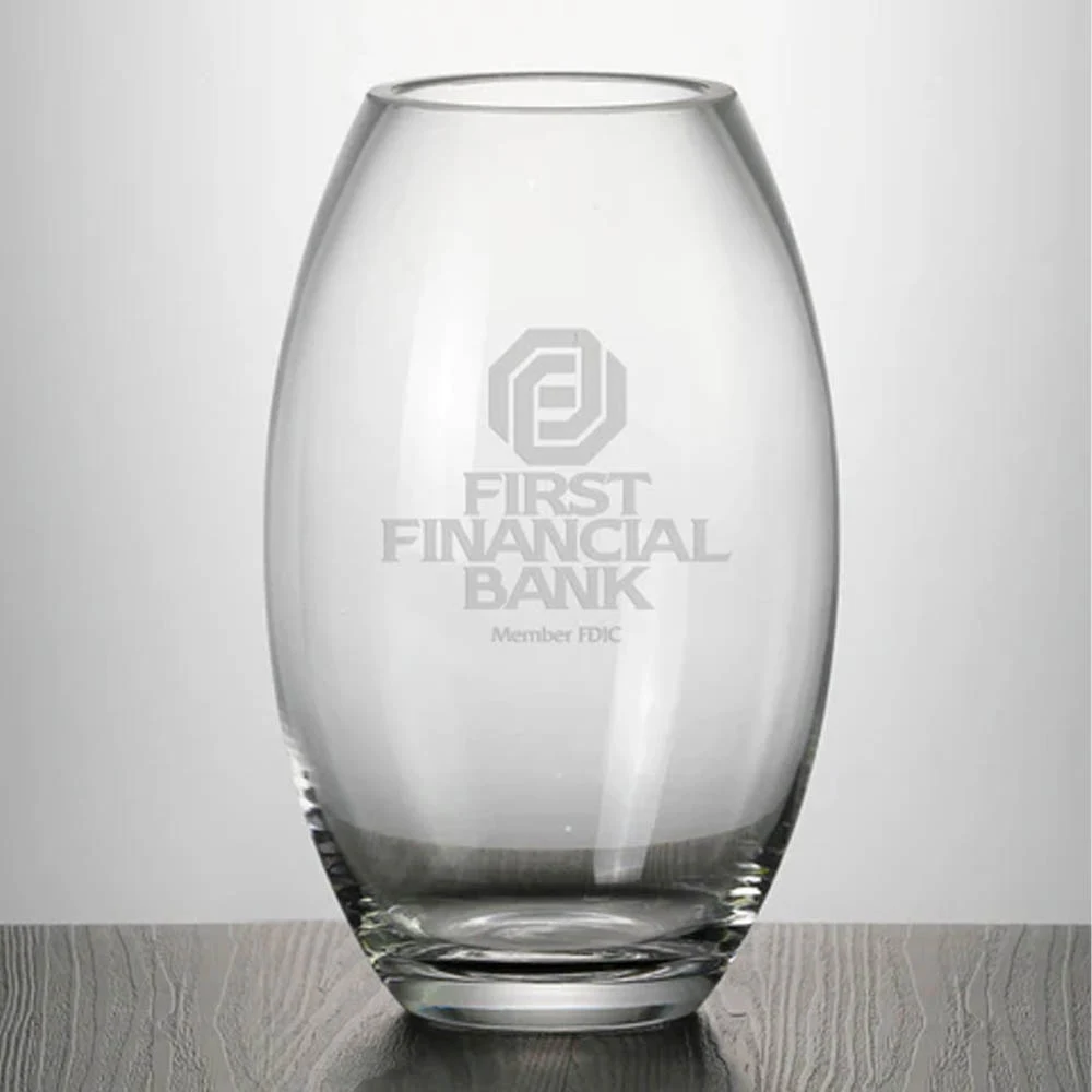 9" Crystal Lantern Vase 1