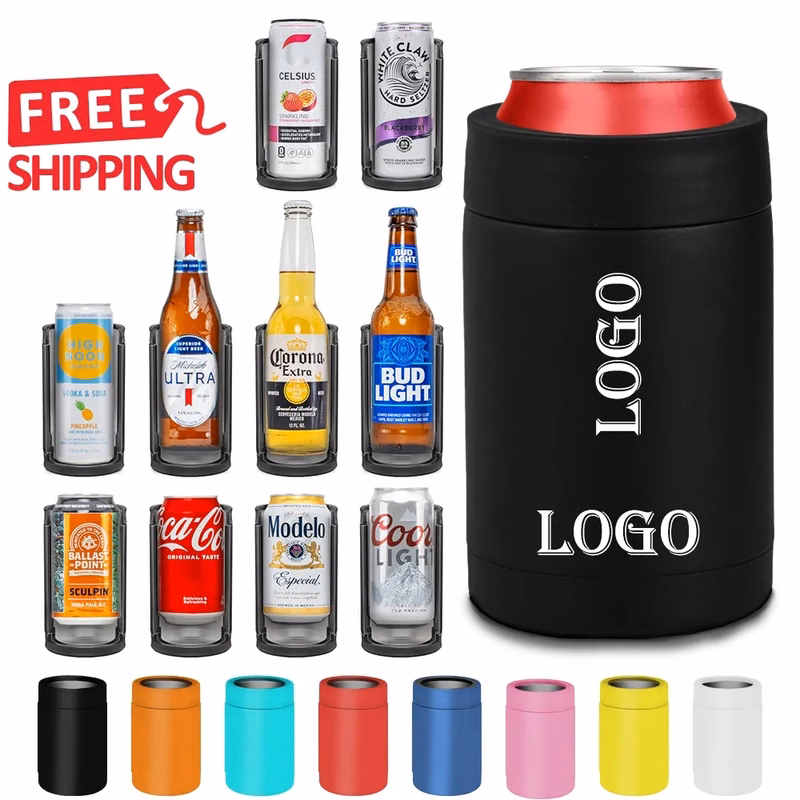 12 oz Vacuum Insulated Can and Bottle Cooler