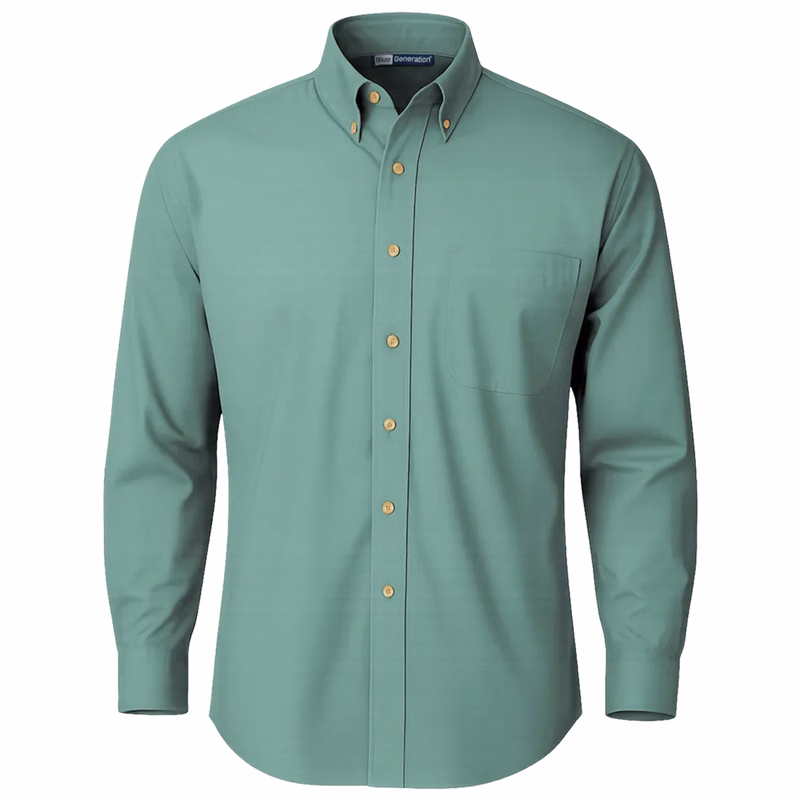 Men's Superblend Long-Sleeve Poplin Dress Shirt
