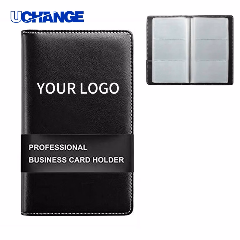 Leather Business Card Holder Case for Office Use