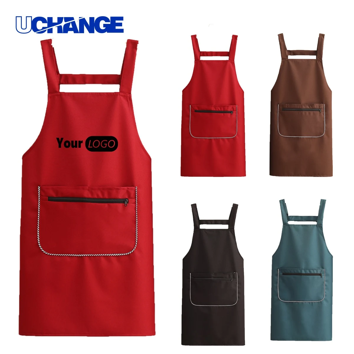 Polyester Kitchen Cooking Apron 1