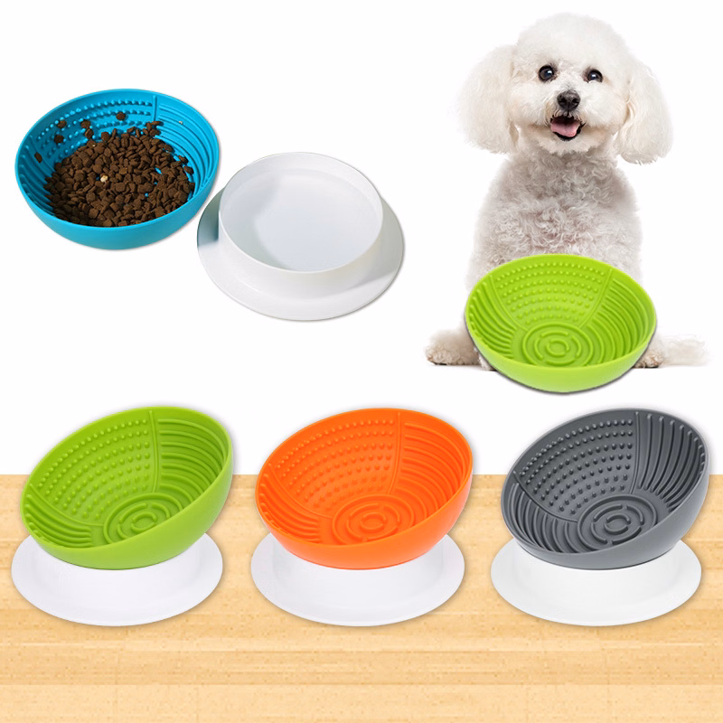 Detachable Slanted Pet Slow Food Bowl
