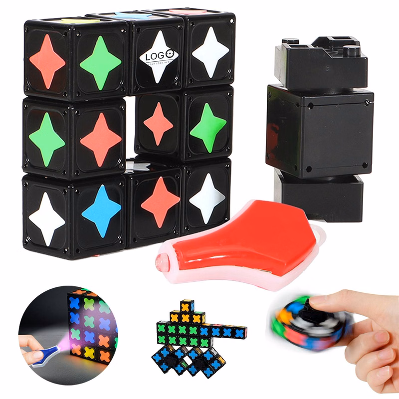 Magnetic Building Blocks Fidget Spinner