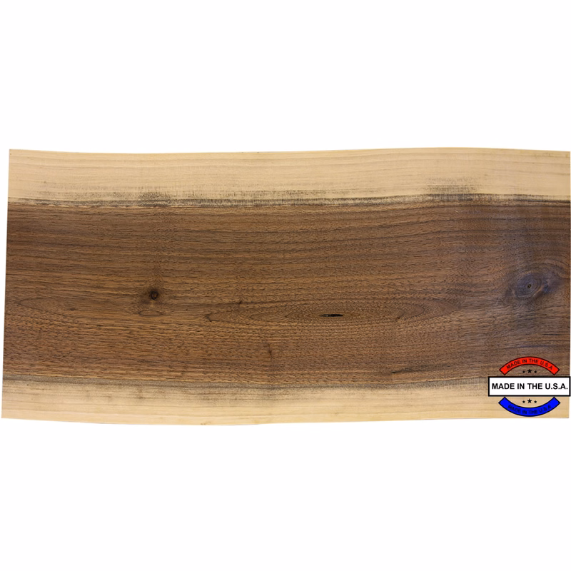 18" x 8" Black Walnut Cutting and Charcuterie Board MADE IN THE USA!