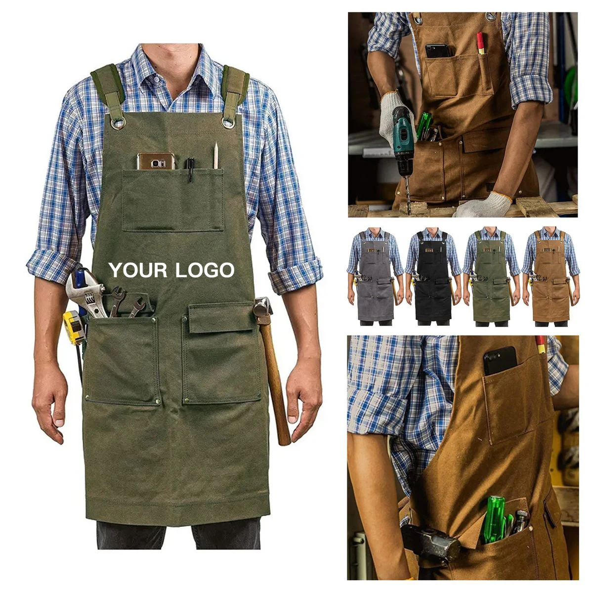 Reusable Canvas Bag for Wine and Beverages 1