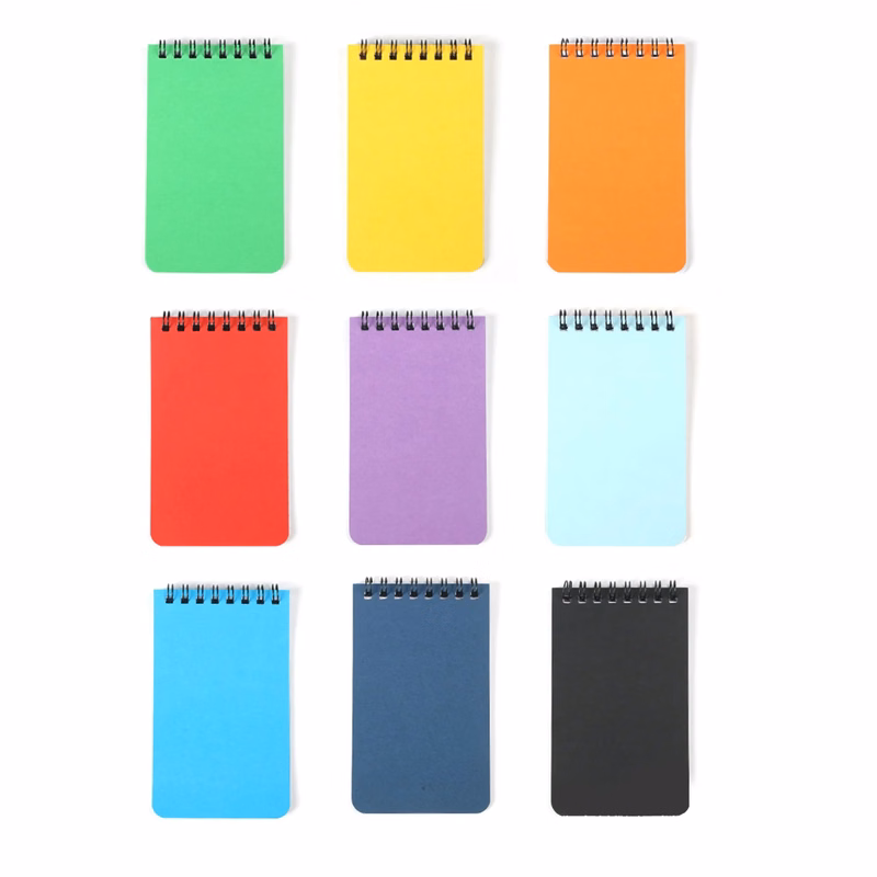 A7 Mini Paper Cover Spiral Notebook