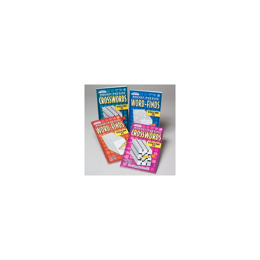 Crossword Puzzle Books - Two Titles 1