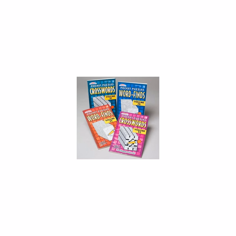 Crossword Puzzle Books - Two Titles