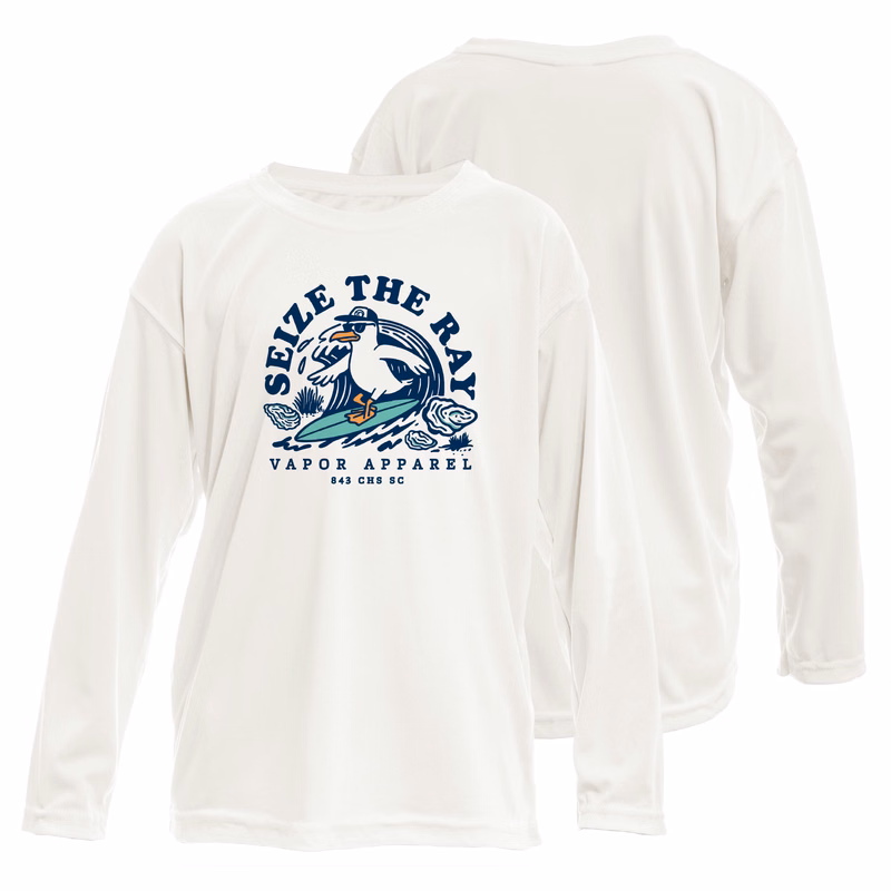 Vapor Apparel Toddler Solar Long Sleeve Shirt