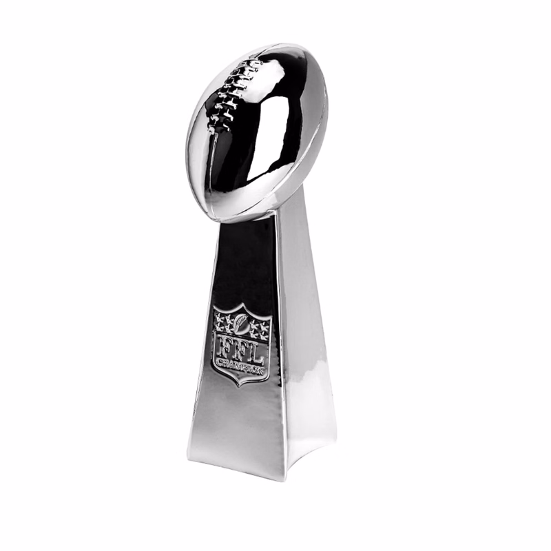 Football Shape Championship Trophy (direct import)