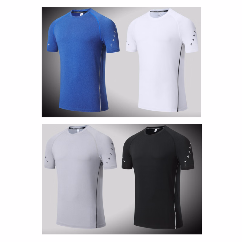 Men's Running Short Sleeve T-Shirt - Stock Style 12