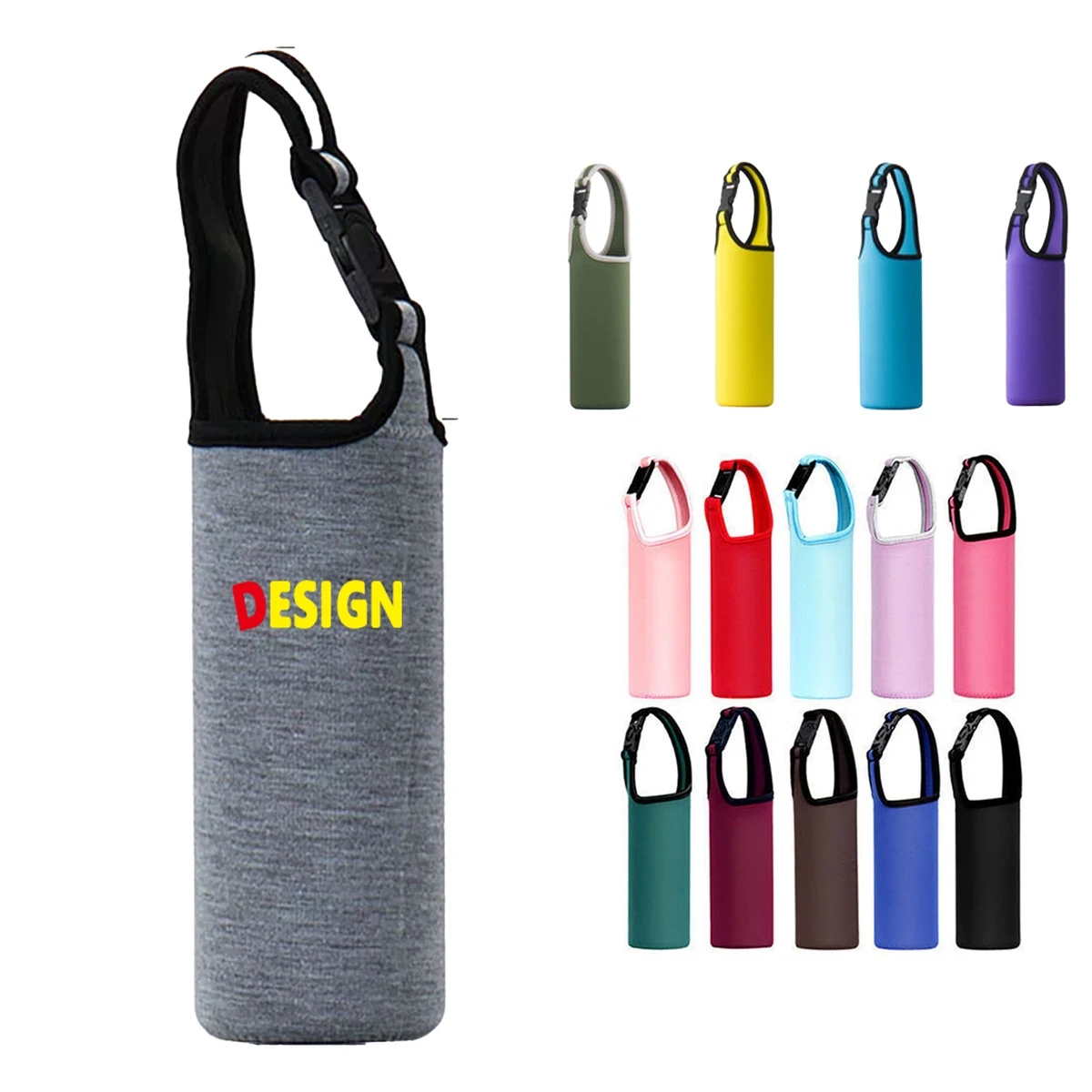 Neoprene Snap Bottle Sleeve 1