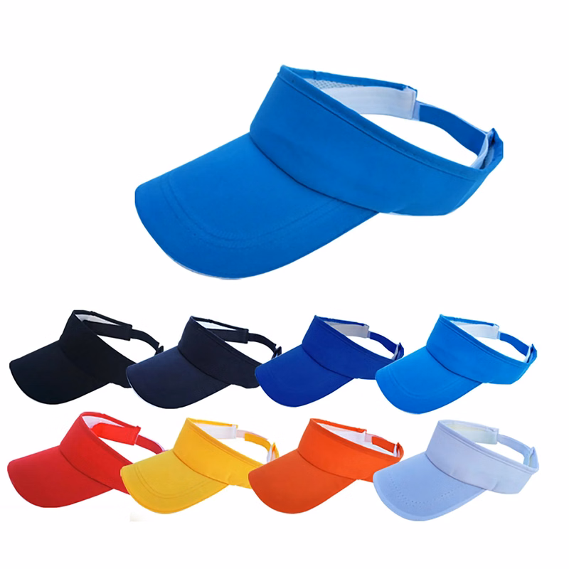 Cotton Blend Sun Visor Hats