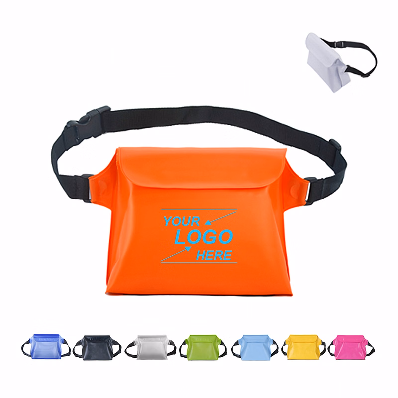 Waterproof Waist Pouch with Adjustable Strap IPX8