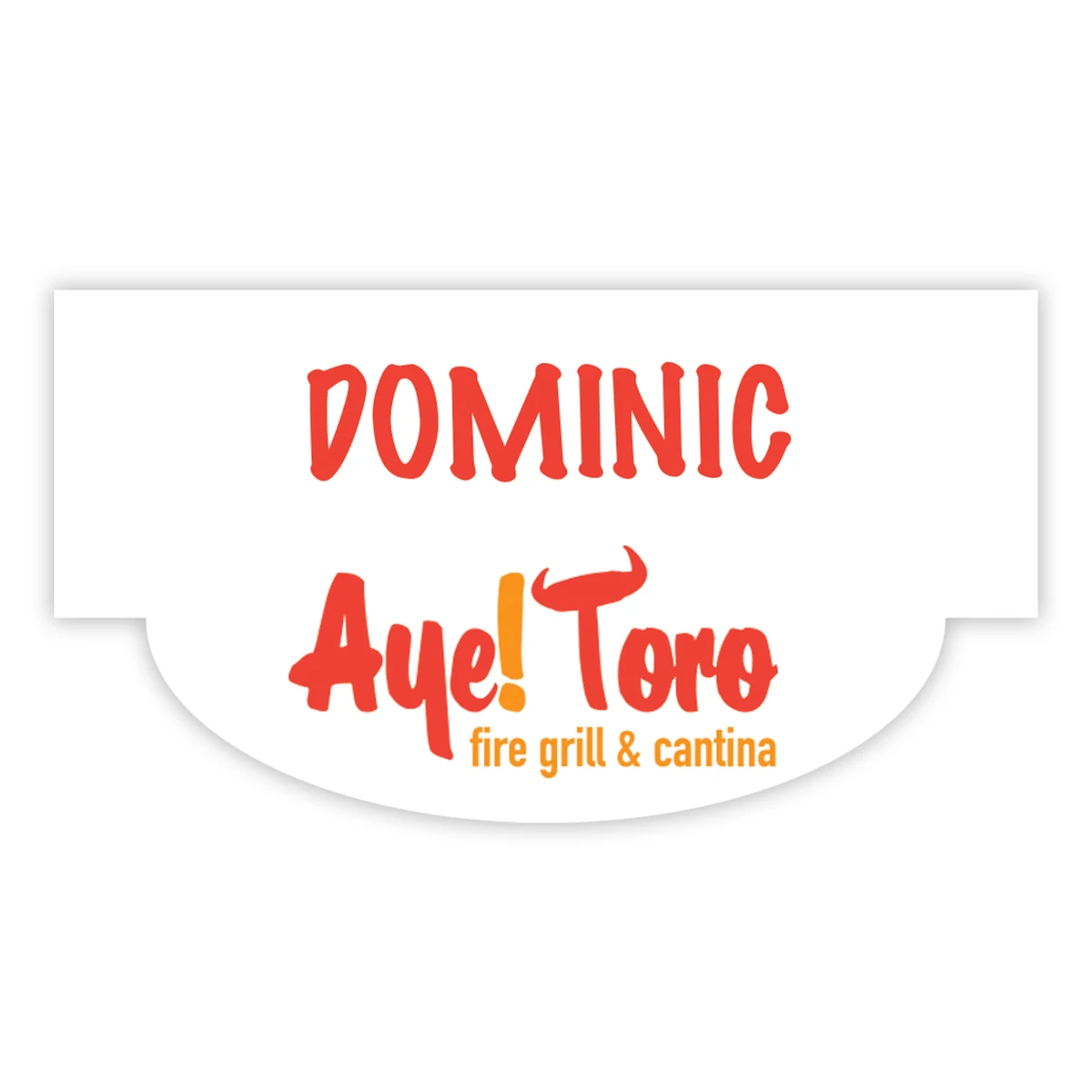 UV Full-Color Name Badge 1.625"X3" Spectrum Series (60mil) 1