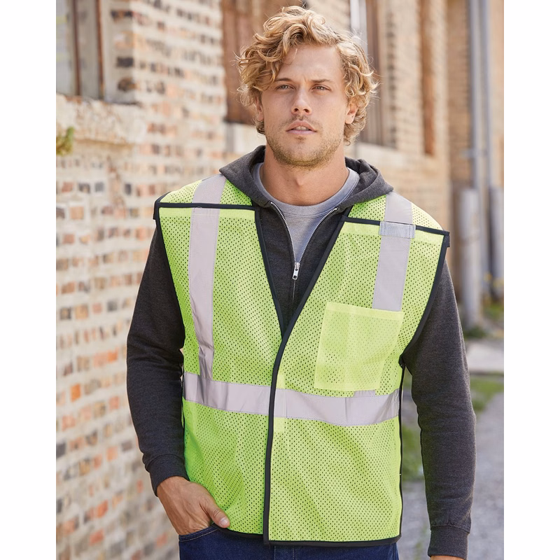 Unisex One-Pocket Breakaway Vest - 1535-1536