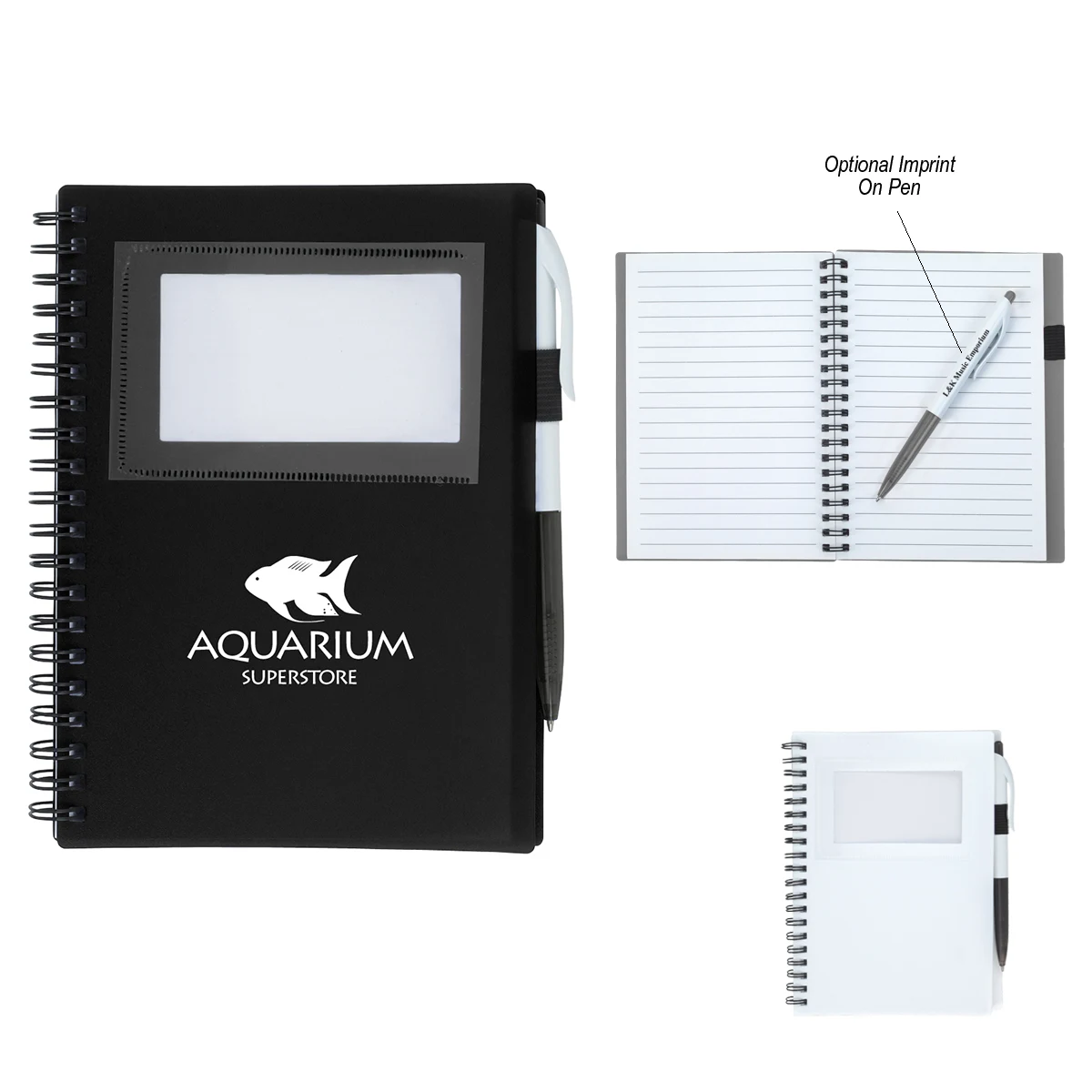 Spiral Notebook With ID Window 1