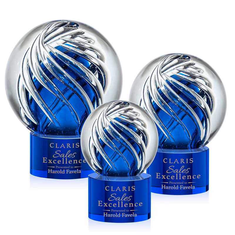 Genista Award on Marvel Base - Blue